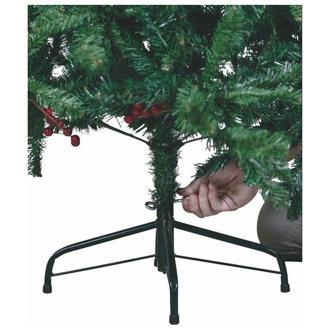 Albero di Natale Galileo Casa in PVC Verde 150 cm Alto Decorazione Natalizia