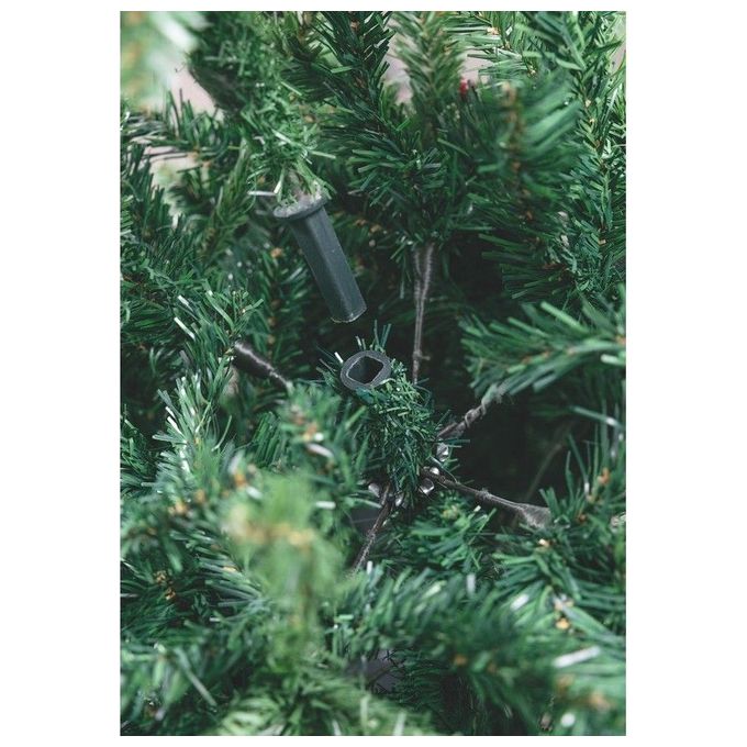 Albero di Natale GALILEO 210 cm in PVC Verde - 1148 Rami