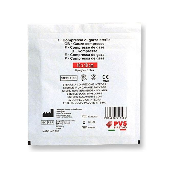 Pharmashield Compressa Garza 10x10cm Sterile