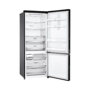 LG GBB569MCAMN Frigorifero Combinato Capacita' 500 Litri Classe Energetica E Total No Frost Wi-Fi Larghezza 70,5 cm Altezza 185 cm Nero Matte Black Steel