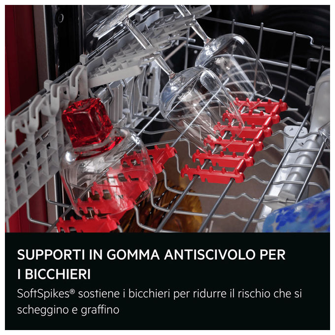AEG GI6200B2SN Lavastoviglie Incasso 14 coperti Classe B 8 programmi 44 dB AriaDry AcquaControl (59.8x81.5x55 cm) colore Inox