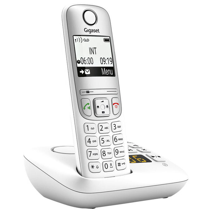 Gigaset A690A Cordless Display 2'' Vivavoce Rubrica Segreteria Telefonica Bianco