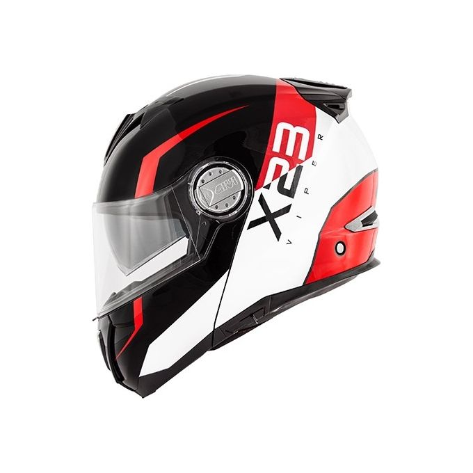 Givi Casco modulare X23 Sidney Nero-Rosso Lucido taglia XL