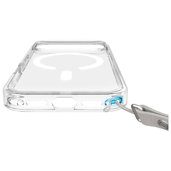 Cellularline GLOSSMAGIPH18PROT Gloss Mag Custodia per iPhone 18 Pro Compatibile con MagSafe Trasparente colore Trasparente