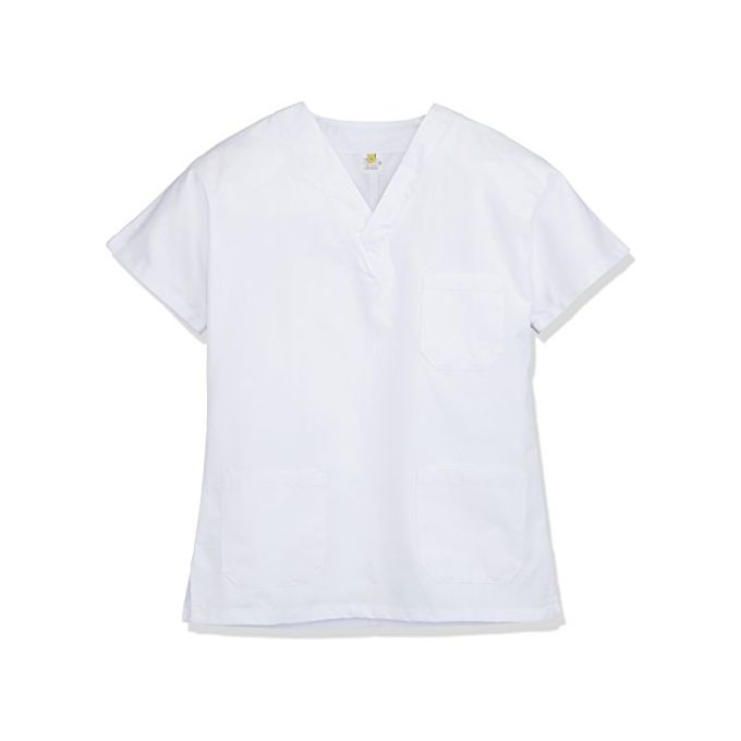 Casacca - Cotone-Poliestere - Unisex - Taglia S Bianca 1 pz.