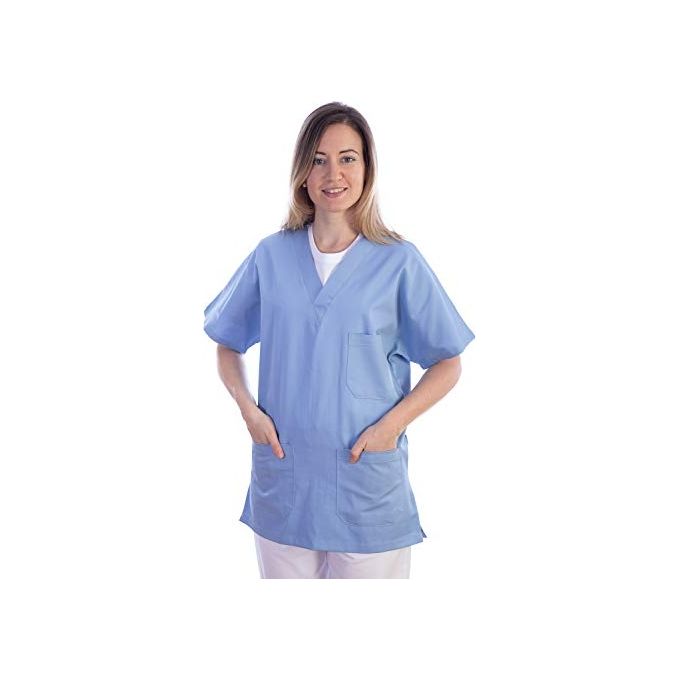 Casacca - Cotone-Poliestere - Unisex - Taglia XXXL Azzurra 1 pz.