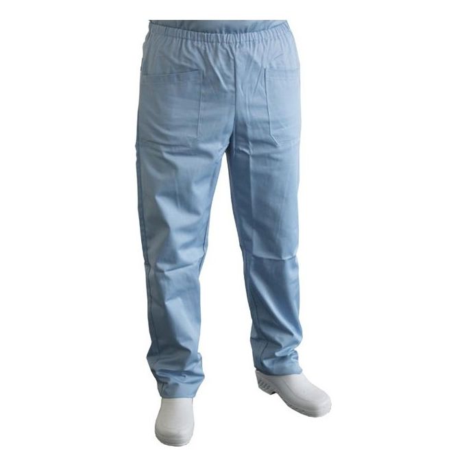Pantaloni - Cotone-Poliestere - Unisex - Taglia XXXL Azzurri 1 pz.