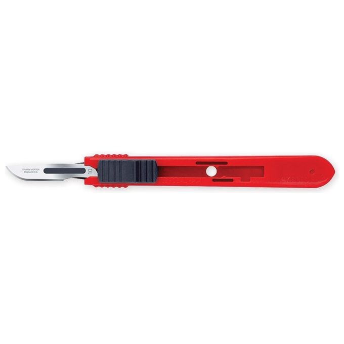BISTURI DI SICUREZZA SWANN-MORTON LAMA INOX N.10 - sterile