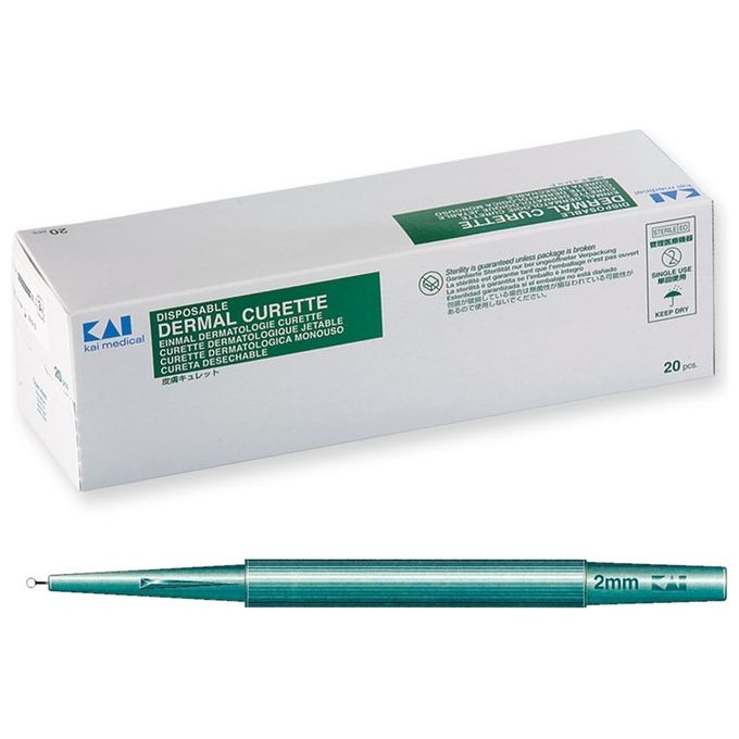 CURETTE DERMATOLOGICHE diametro 2 mm