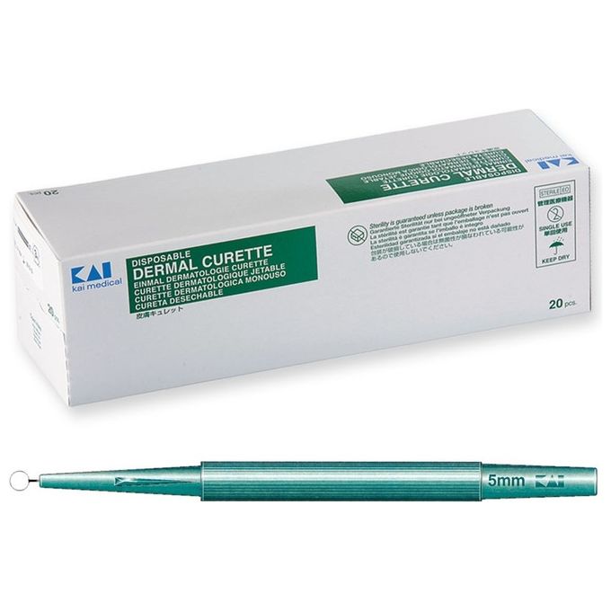 CURETTE DERMATOLOGICHE diametro 5 mm