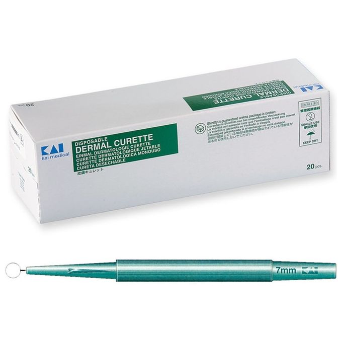 CURETTE DERMATOLOGICHE diametro 7 mm