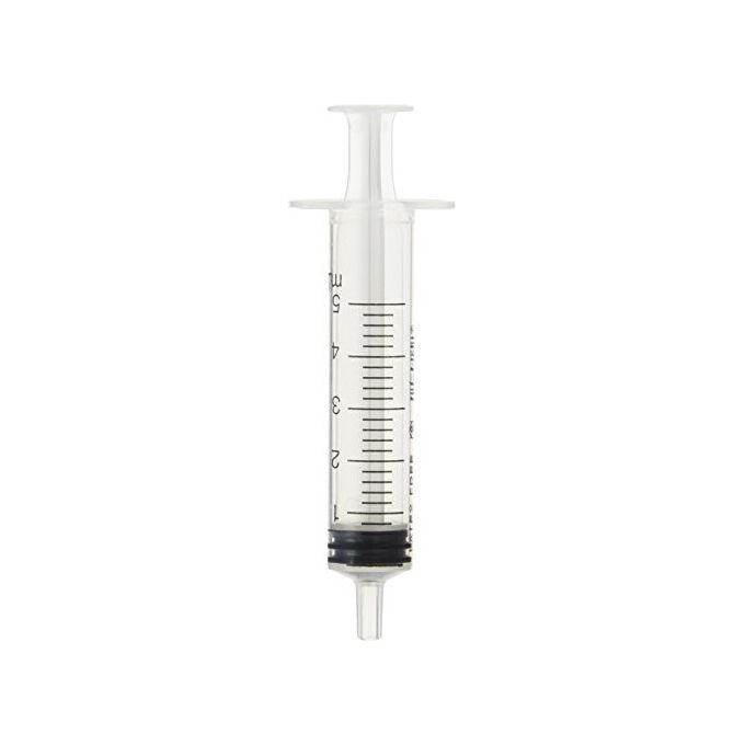 Siringa 3 Pezzi Senza Ago - 5 Ml Centrale Lc conf. 100 pz.