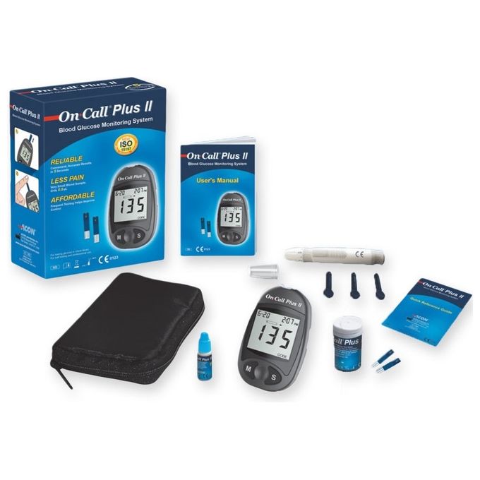 Kit Misuratore glicemia OC PLUS Inglese - Francese