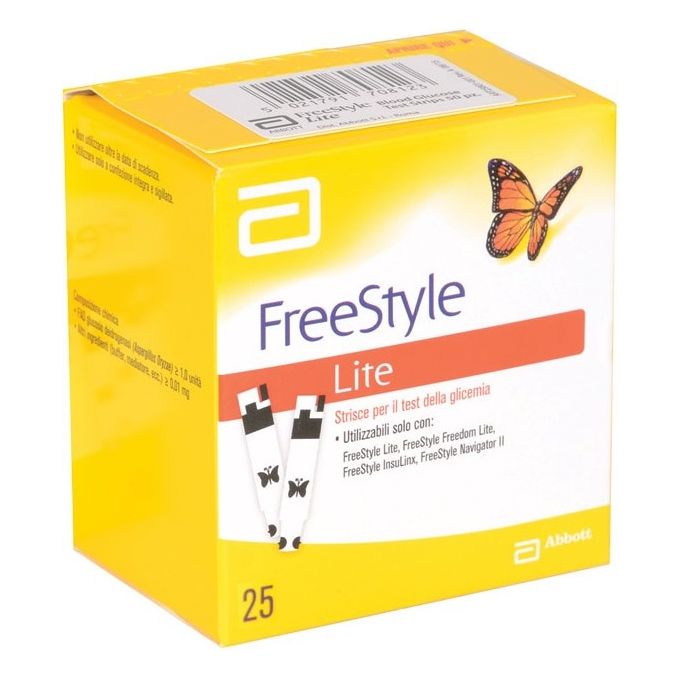STRISCE GLUCOSIO ABBOTT FREESTYLE LITE