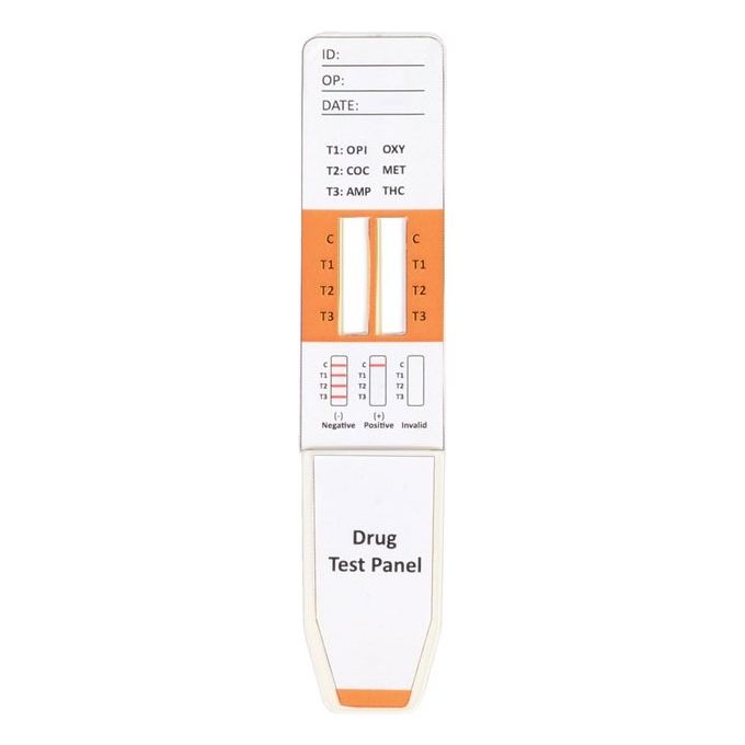 MULTITEST 6 DROGHE - 8 parametri  midstream su saliva - professionale