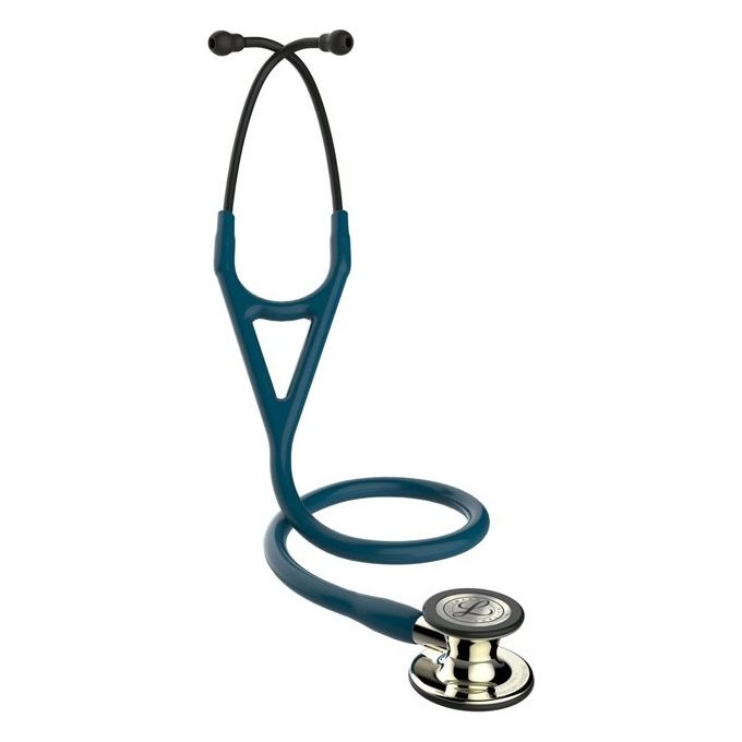 LITTMANN CARDIOLOGY IV - 6190 - blu caraibi - finiture champagne