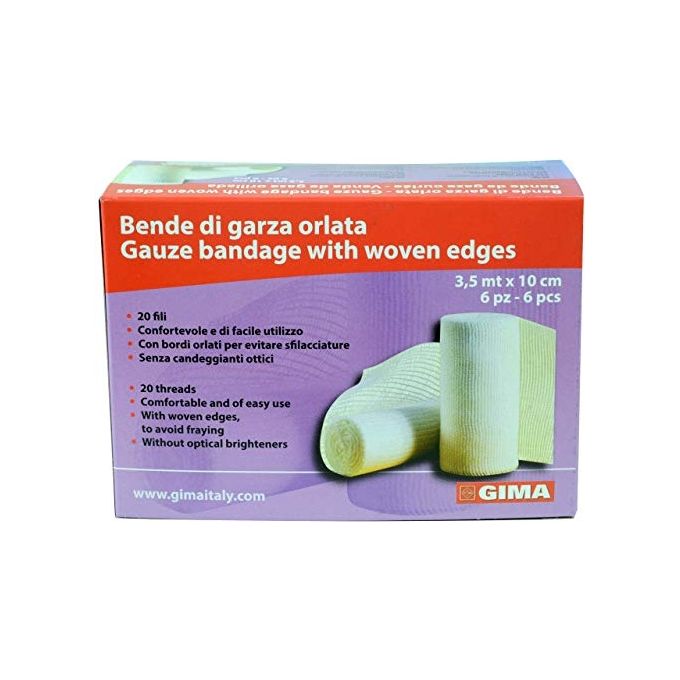 Bende Di Garza 3,5 M X 10 Cm conf. 6 pz.