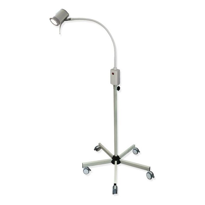 LAMPADA HYRIDIA A 7 LED con braccio flessibile su carrello