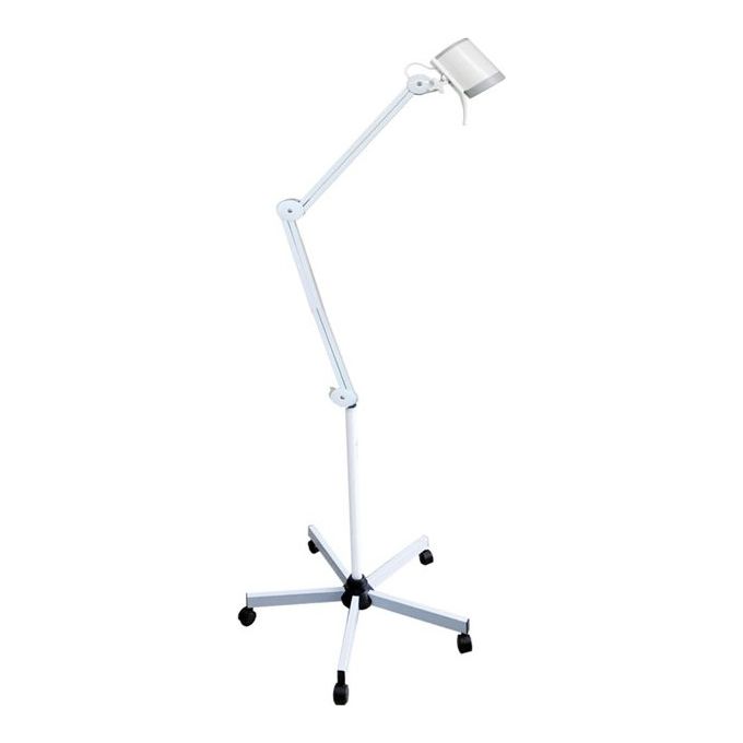 LAMPADA HYRIDIA A 7 LED con braccio a pantografo - su carrello
