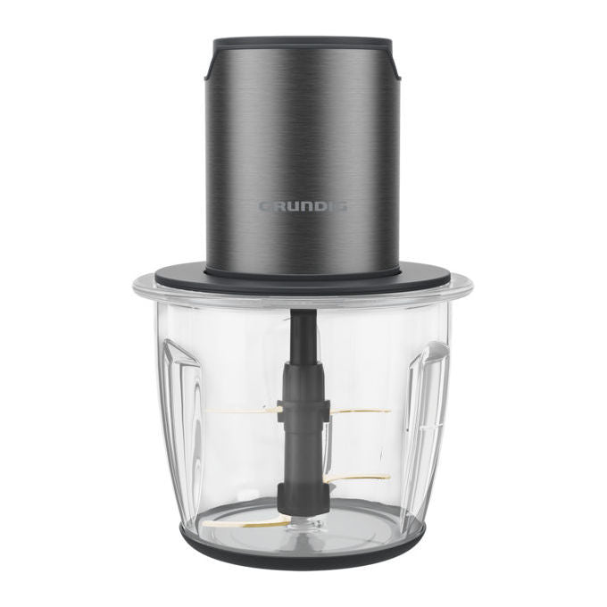 Grundig GMS3670 tritaverdure elettrico 1 L 500 W 4 lame in acciaio inox colore Nero Acciaio inox