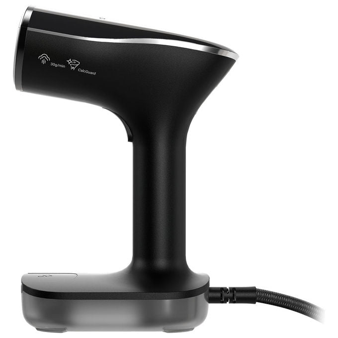 Grundig GMS9063 ST 8450 Vapore per indumenti portatile 2280 W 0,2 L Ceramica 30 g-min colore Nero Argento