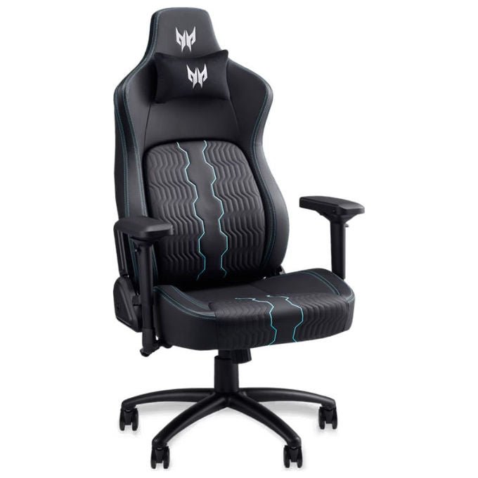 Acer GP.GCR11.00V PREDATOR GAMING CHAIR RIFT PRO Sedia per gaming universale Schienale regolabile 0 - 90° Bracciolo 4D Ruote in poliuretano colore Nero Blu