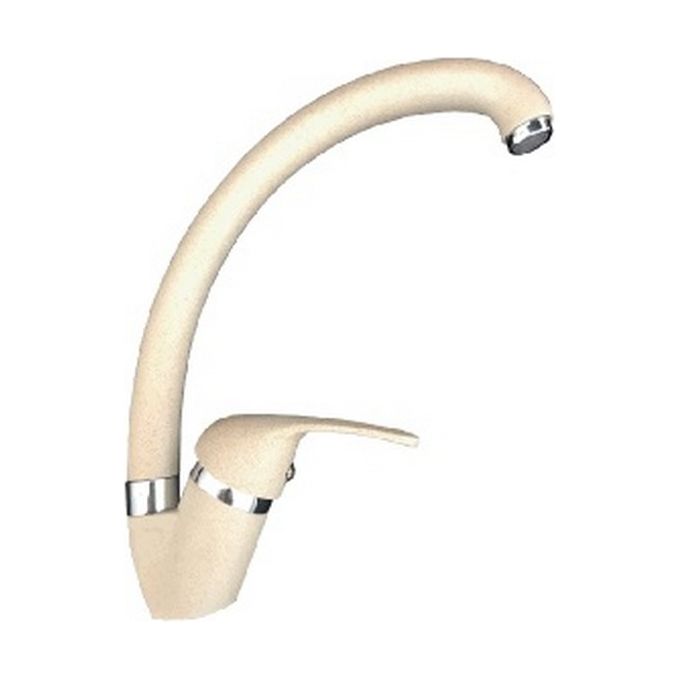 Go Plast Sei Miscelatore Lavello Monoforo Canna Alta Colore Avena