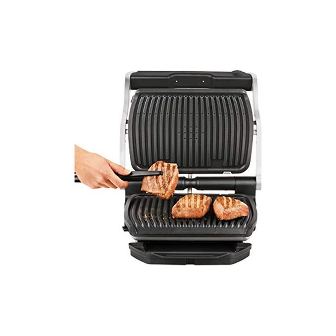Rowenta GR712D Optigrill+Bistecchiera Intelligente 6 Programmi di Cottura Automatici