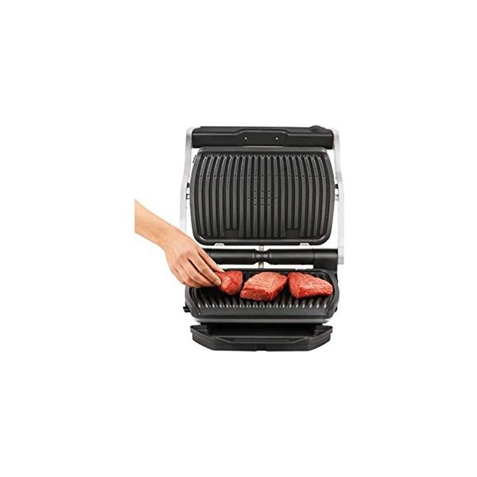 Rowenta GR712D Optigrill+Bistecchiera Intelligente 6 Programmi di Cottura Automatici