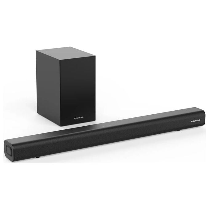 Grundig GSS1170 DSB 991 SW Soundbar 2.1 canali 90 W con subwoofer Bluetooth 5.4 HDMI 1 ingresso digitale coassiale ingresso AUX montabile a parete colore Nero