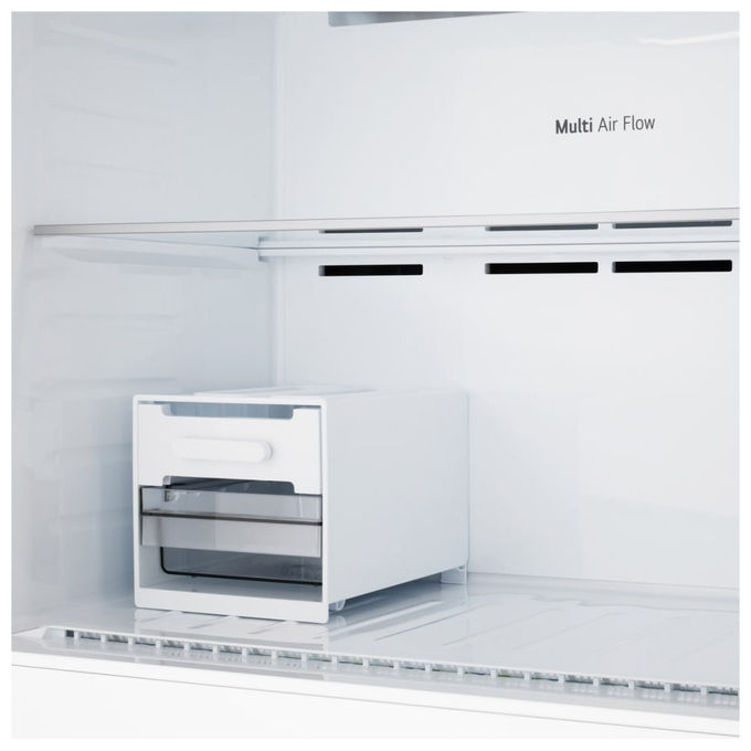LG GTFV61PYBQD Frigorifero Doppia Porta 609 L 186 cm Classe E 35 dB Total No Frost Wi-Fi Dispenser colore Platinum Silver