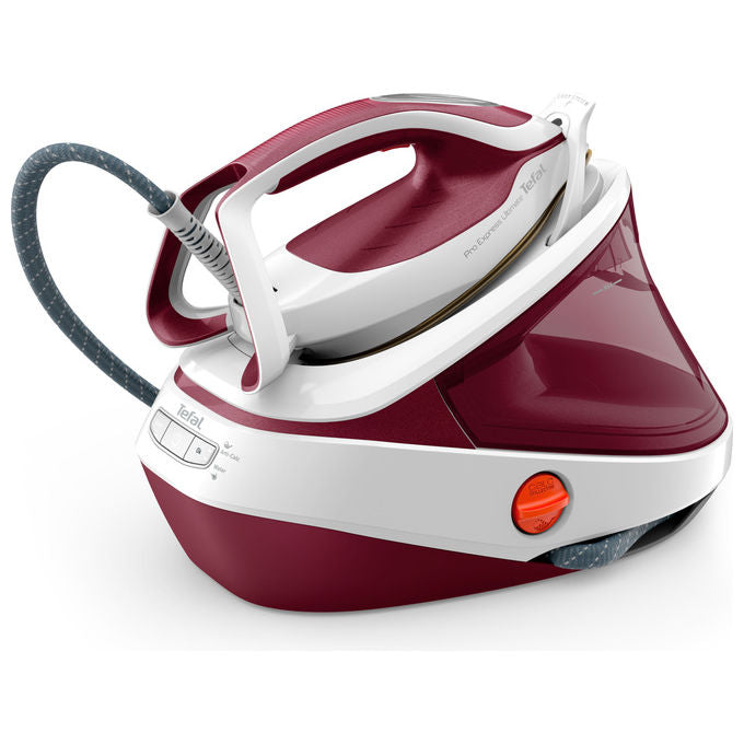Tefal GV9711E0 Pro Express Ultimate II Stazione di Vapore 3000 W 1,2 L Piastra Durilium Airglide colore Rosso Bianco