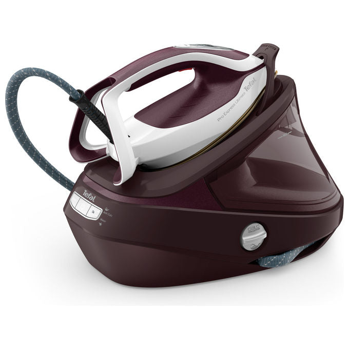 Tefal GV9721 Pro Express Ultimate II Generatore di Vapore Emissione Concentrata 600 g-min Piastra Durilium AirGlide Autoclean Capacita' 1,2 L colore Rosso Bianco