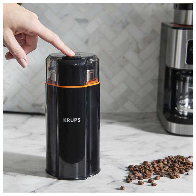 Krups GX332810 Macina caffe' Silent Vortex 90 g 175 W 12 tazze colore Nero