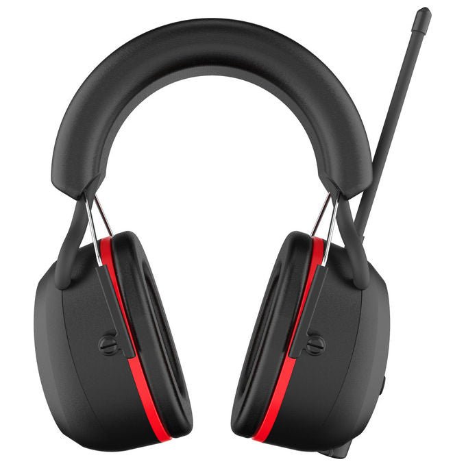 PerfectPro H-40 Cuffia da cantiere con protezione acustica SNR 31 dB Bluetooth Microfono integrato Batteria 36-40 ore Ricarica USB-C colore Nero