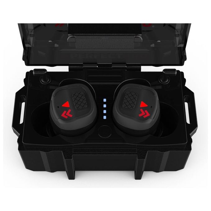 Perfectpro H-10 Cuffia per la protezione dell'udito Wireless Bluetooth 5.3 Attenuazione 29 dB con Microfono IPX5 Ricaricabile colore Nero