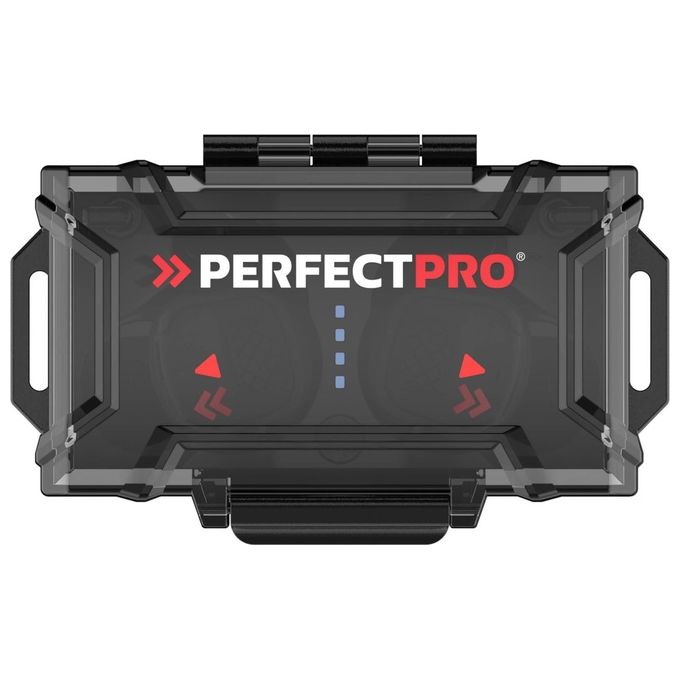 Perfectpro H-10 Cuffia per la protezione dell'udito Wireless Bluetooth 5.3 Attenuazione 29 dB con Microfono IPX5 Ricaricabile colore Nero