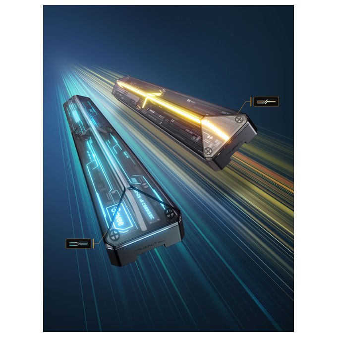 Govee H6063 Gaming Wall Light RGBIC Smart con App Alexa Google Assistant Matter 45x37x3 cm colore RGBIC