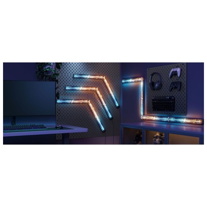 Govee H6063 Gaming Wall Light RGBIC Smart con App Alexa Google Assistant Matter 45x37x3 cm colore RGBIC