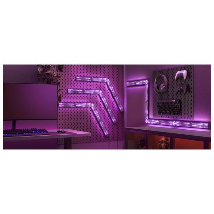 Govee H6063 Gaming Wall Light RGBIC Smart con App Alexa Google Assistant Matter 45x37x3 cm colore RGBIC