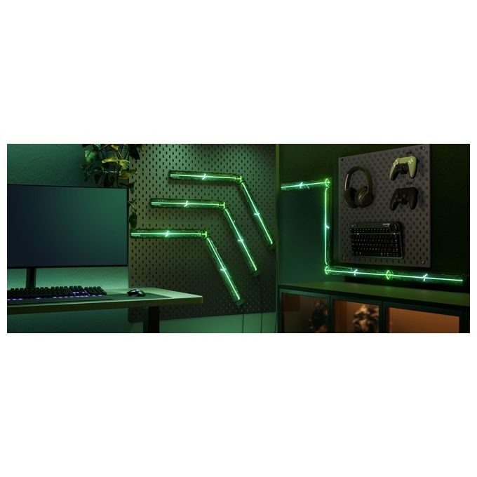 Govee H6063 Gaming Wall Light RGBIC Smart con App Alexa Google Assistant Matter 45x37x3 cm colore RGBIC