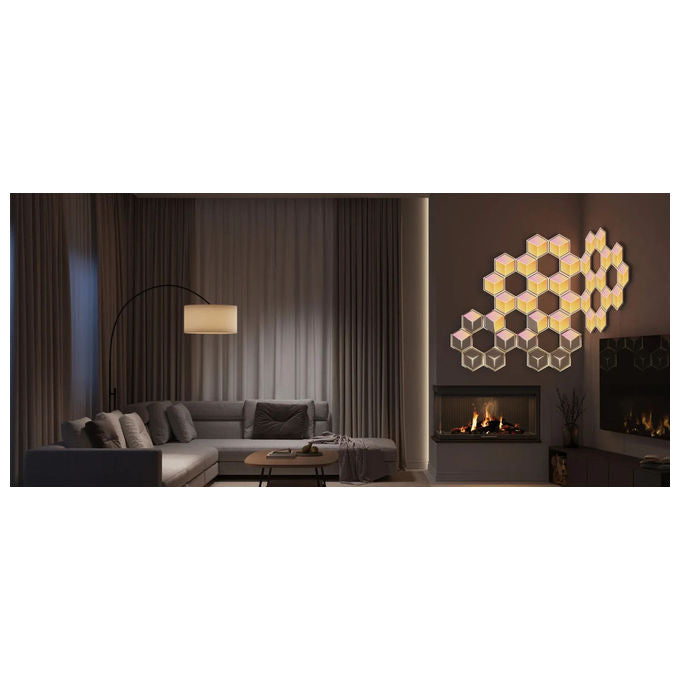 Govee H606AC81 Lampada a parete intelligente Wi-Fi Bluetooth 72 W colore Grigio