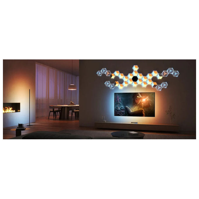 Govee H606AC81 Lampada a parete intelligente Wi-Fi Bluetooth 72 W colore Grigio