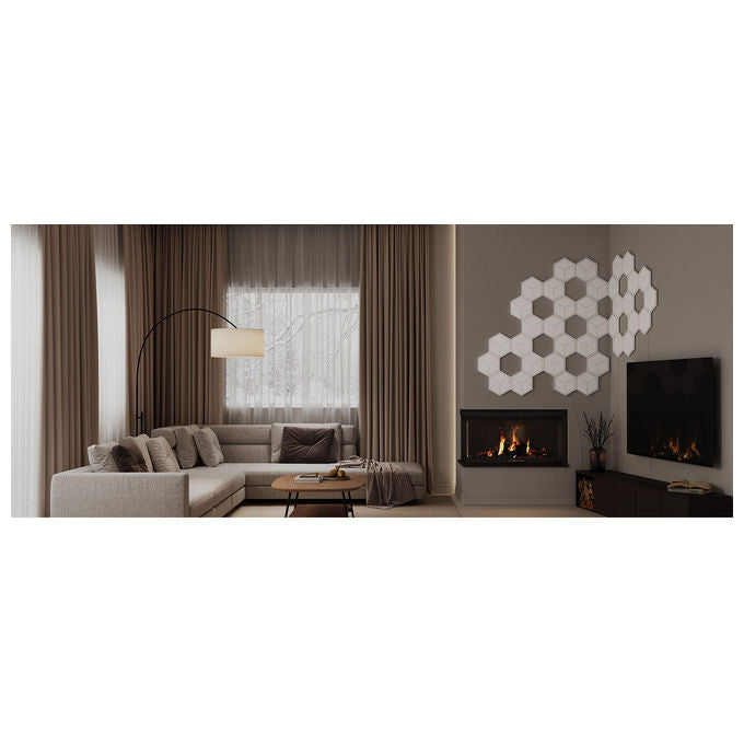 Govee H606AC81 Lampada a parete intelligente Wi-Fi Bluetooth 72 W colore Grigio