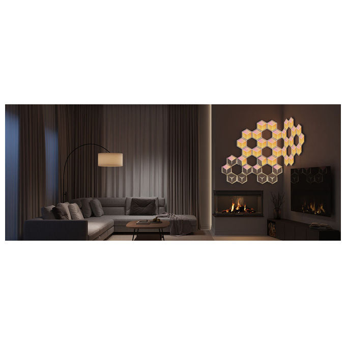 Govee H606AC81 Lampada a parete intelligente Wi-Fi Bluetooth 72 W colore Grigio