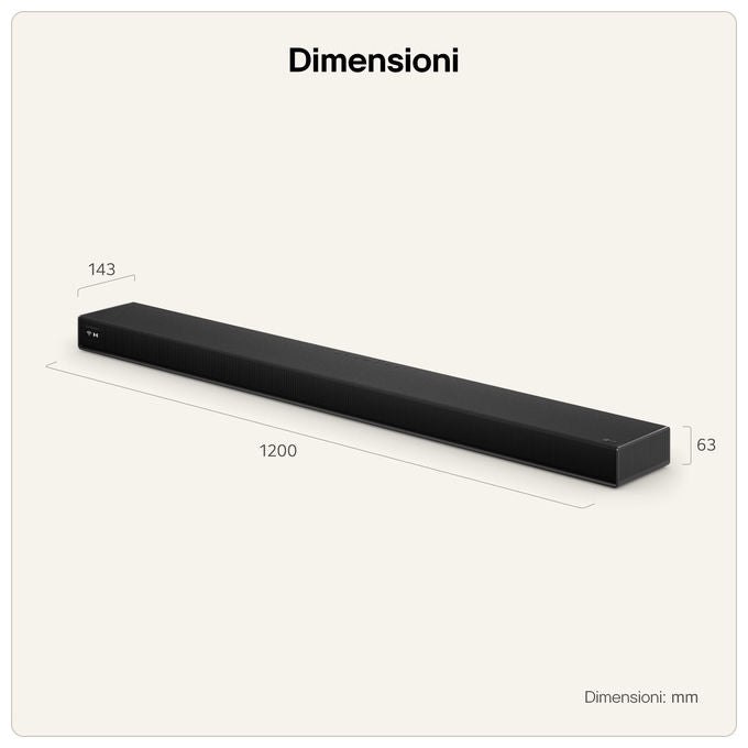 LG H7.AEUTLLK Sound Suite H7 Soundbar 9.1.6 canali colore Nero