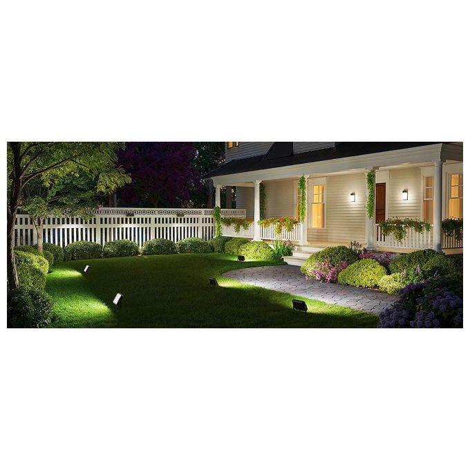 Govee H8057C11 Faro LED Smart 4 Pezzi RGB Dimmerabile 2700-6500 K 1000 lm 15 W IP66 Wi-Fi Bluetooth Matter Sincronizzazione Musicale colore Nero