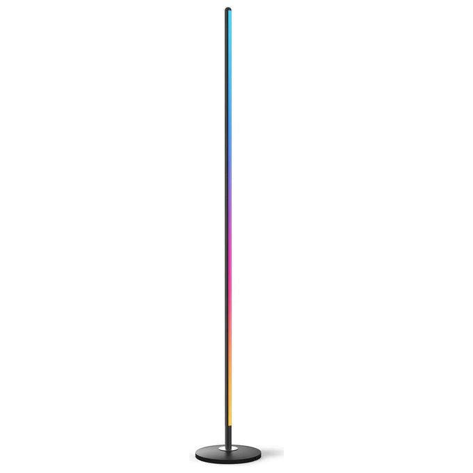 Govee H8076C13 Lampada da Terra RGBICW Wi-Fi Bluetooth Dimmerabile 1000 Lumen 24 W colore Nero