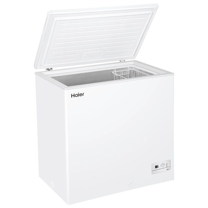 Haier HCE200EFR Congelatore a Pozzetto 196 L 84.5 cm Classe E 39 dB Super Freeze (91.5x55.5x84.5 cm) colore Bianco