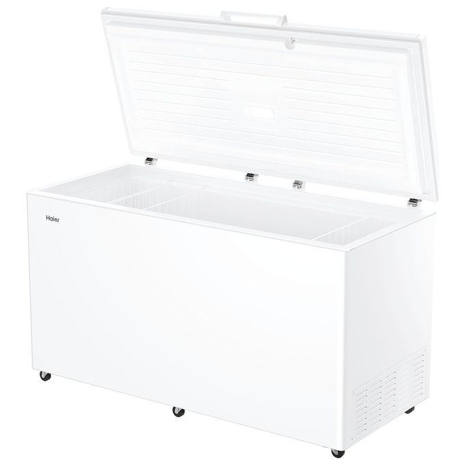 Haier HCE520E Congelatore Orizzontale 508 L Classe E Raffreddamento Statico + Trattamento Antibatterico Temperatura Regolabile con Luce LED Bianco